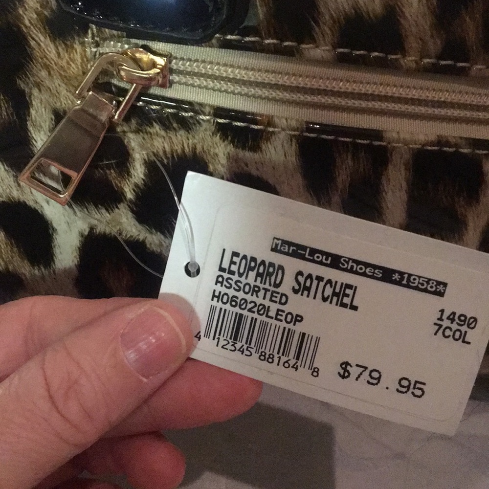 Leopard Satchel - Picture 2 of 8